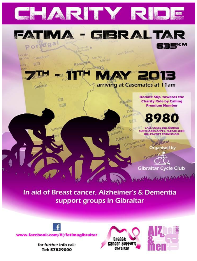 cycling for charity