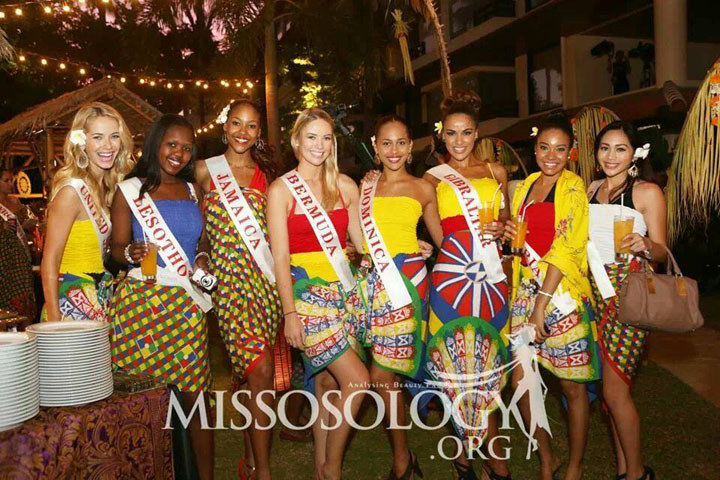 Miss Gibraltar at Miss World