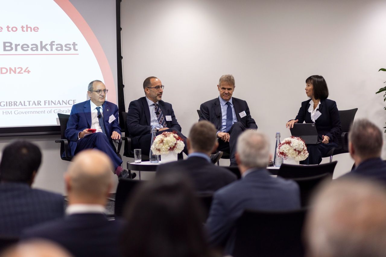 Gibraltar Day In London 2024 - Insurance Breakfast And DLT Seminar